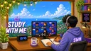 STUDY WITH ME banner