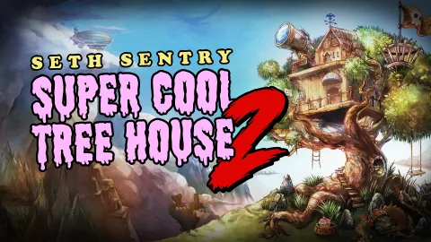 SUPER COOL TREE HOUSE banner
