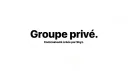 Groupe privé. banner
