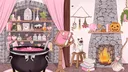 ꒰ა glossie's haunted house ໒꒱ banner