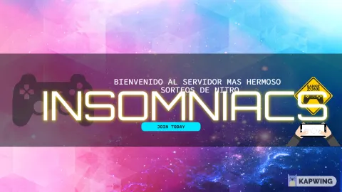 ❦ ─ INSOMNIACS ─ ❦ banner