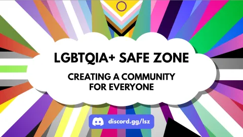 LGBTQIA+ Safe Zone banner