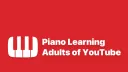 Piano Learning Adults of YouTube banner