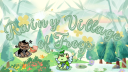 ︵  🐸Rainy Village of Frogs ⸝⸝  ♡ Discord server banner