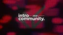 Intro Community banner