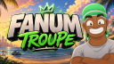 𝙁𝘼𝙉𝙐𝙈 𝙏𝙍𝙊𝙐𝙋𝙀 💖 Discord server banner
