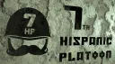 7th Hispanic Platoon banner