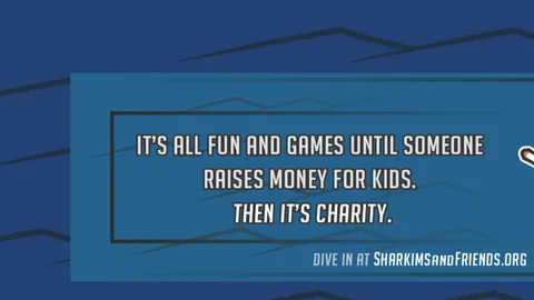 Sharkims & Friends Foundation banner