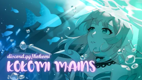 Kokomi Mains | Genshin Impact banner