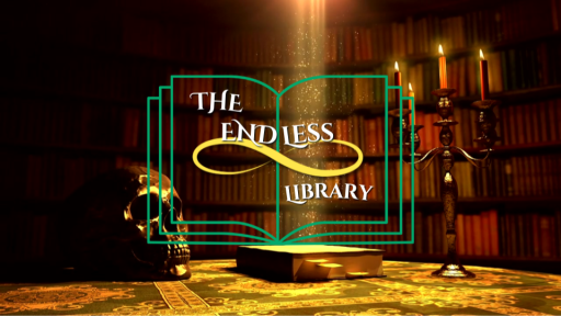 The Endless Library Discord server banner