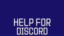 Help for Discord Banner