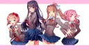 ᘓ⸝⸝🍥 Doki Doki Literature Club ! ⨯ 🌸⸝⸝˚₊ banner