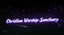 Christian Worship Sanctuary Banner