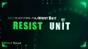 Resist Unit | LF Staff | Launched 8/12 /21 banner