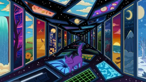 Purrple Cat banner