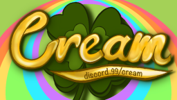 /Cream Social • Giveaway • Emotes • Fun • Nitro • Gaming server banner