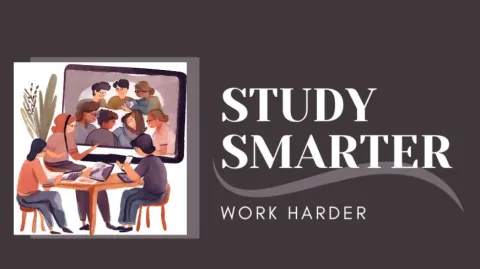 Study Smarter/Work Harder banner