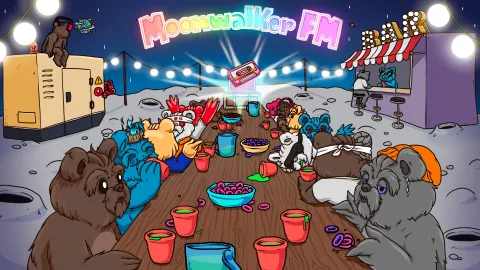 Moonwalkers Space Bar banner