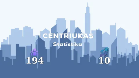 CENTRIUKAS - NAUJA PRADŽIA banner