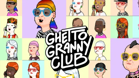 Ghetto Granny Club NFT banner