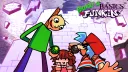 Baldi's Basics in Funkin' Community Server! Banner
