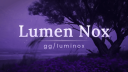 Lumen Nox 𖤝 Banner