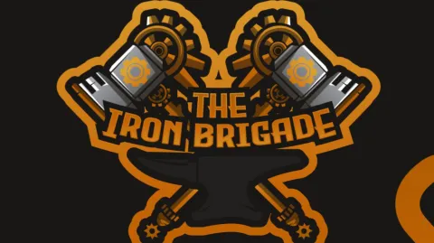 The Iron Brigade banner