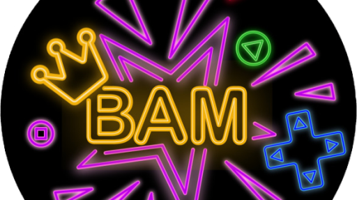 𝗕𝗔𝗠'𝗦 𝗙𝗥𝗜𝗘𝗡𝗗𝗟𝗬 𝗚𝗔𝗠𝗜𝗡𝗚 Discord server banner