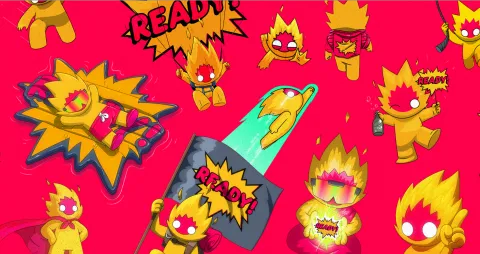 READY! banner