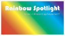 Rainbow Spotlight Discord server banner