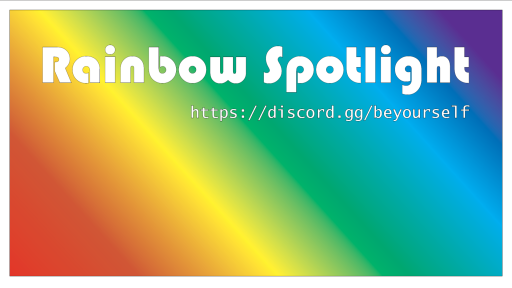 Rainbow Spotlight Discord server banner