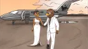 Private Jet Pyjama Party banner