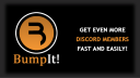 BumpIt! Bot - Support Discord server banner