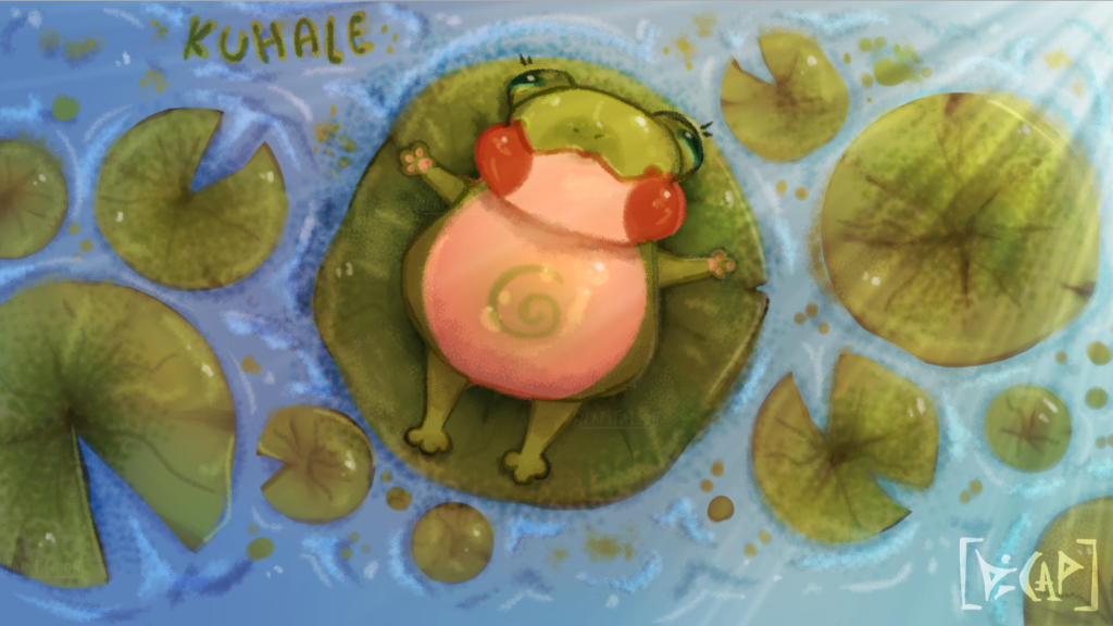 KUHALE 🍀🐸 | Art Community ✤ Art Commissions ✤ Art Trades ✤ Events ✤ Gaming ✤ Fun Stuff! Discord server banner