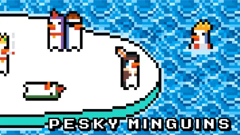 Pesky Minguins banner