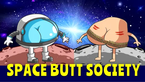 SPACE BUTTs SOCIETY banner