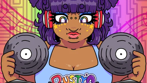 Busty's banner