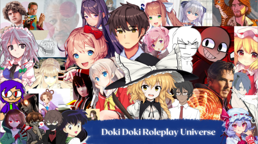 Doki Doki Roleplay Universe (DDRPU) Discord server banner