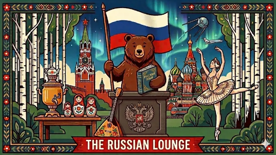 The Russian Lounge Discord server banner