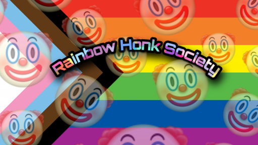 Rainbow Honk Society Discord server banner