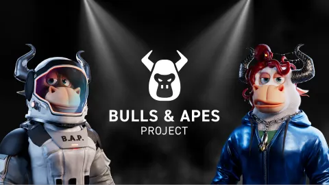 Bulls and Apes Project Discord server banner