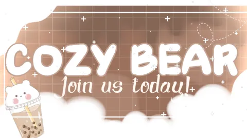 ⌗﹒🍪﹕ Peace Cozy Bear ☓﹒ banner