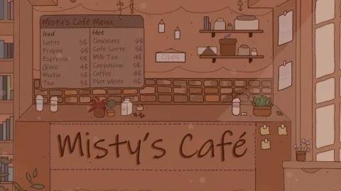 Misty's Café banner
