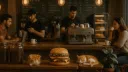 burger cafe Discord server banner