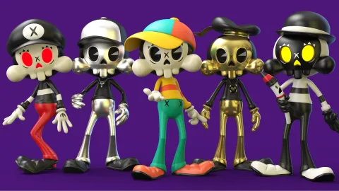 SKULLTOONS by Theodoru banner