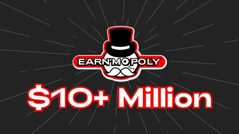 $EARNM | Deflationary Rewards 🤳 💸 Discord server banner