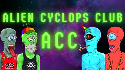 Alien Cyclops Club banner