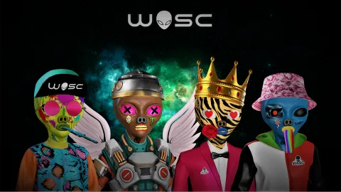 WEIRD ALIENS SPACE CLUB banner