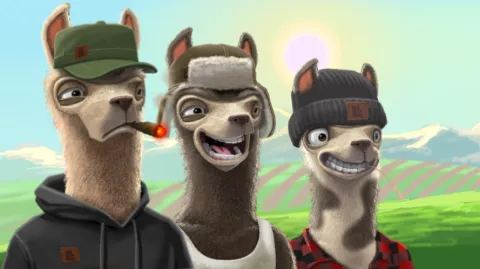 Lucky Llamas banner