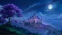Sacred Sakura Tree Banner